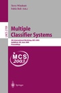Cover: Multiple Classifier Systems - Springer