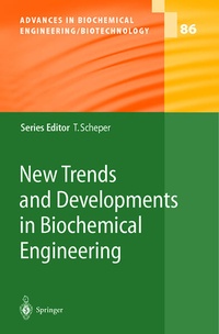 Enlarge image Cover: New Trends and Developments in Biochemical Engineering - Springer
