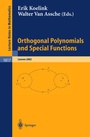 Cover: Orthogonal Polynomials and Special Functions - Springer