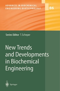 Enlarge image Cover: New Trends and Developments in Biochemical Engineering - Springer