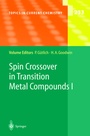 Cover: Spin Crossover in Transition Metal Compounds I - Springer