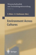 Cover: Environment across Cultures - Springer