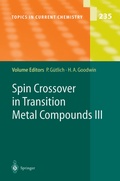 Cover: Spin Crossover in Transition Metal Compounds III - Springer