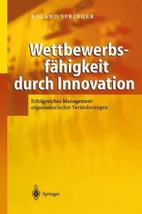Abbildung von: Wettbewerbsfähigkeit durch Innovation - Springer