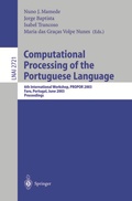 Bild: Computational Processing of the Portuguese Language - Springer