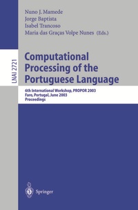 Bild: Computational Processing of the Portuguese Language - Springer