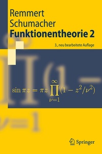 Abbildung von: Funktionentheorie 2 - Springer