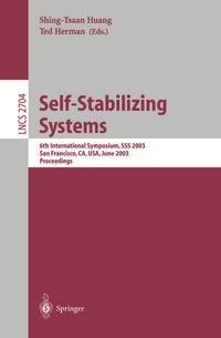 Enlarge image Cover: Self-Stabilizing Systems - Springer
