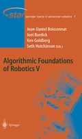 Cover: Algorithmic Foundations of Robotics V - Springer