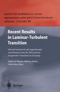Cover: Recent Results in Laminar-Turbulent Transition - Springer