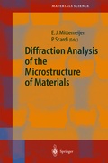 Cover: Diffraction Analysis of the Microstructure of Materials - Springer