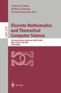 Cover: Discrete Mathematics and Theoretical Computer Science - Springer