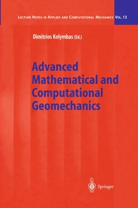 Enlarge image Cover: Advanced Mathematical and Computational Geomechanics - Springer