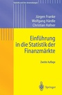 Cover: Einführung in die Statistik der Finanzmärkte - Springer