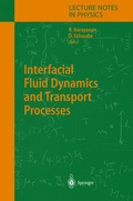 Cover: Interfacial Fluid Dynamics and Transport Processes - Springer