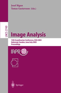 Enlarge image Cover: Image Analysis - Springer