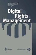 Cover: Digital Rights Management - Springer
