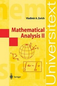 Enlarge image Cover: Mathematical Analysis II - Springer