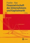 Cover: Finanzwirtschaft des Unternehmens und Kapitalmarkt - Springer