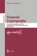Cover: Financial Cryptography - Springer