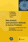 Cover: New Analytic and Geometric Methods in Inverse Problems - Springer