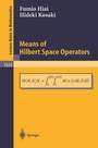 Cover: Means of Hilbert Space Operators - Springer