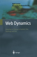 Cover: Web Dynamics - Springer