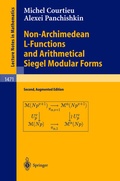 Cover: Non-Archimedean L-Functions and Arithmetical Siegel Modular Forms - Springer