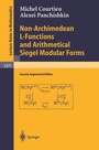 Cover: Non-Archimedean L-Functions and Arithmetical Siegel Modular Forms - Springer