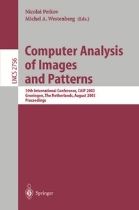 Enlarge image Cover: Computer Analysis of Images and Patterns - Springer