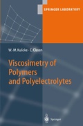 Cover: Viscosimetry of Polymers and Polyelectrolytes - Springer