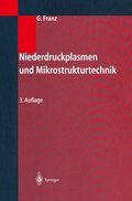 Cover: Niederdruckplasmen und Mikrostrukturtechnik - Springer