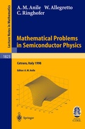 Cover: Mathematical Problems in Semiconductor Physics - Springer