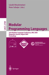 Abbildung von: Modular Programming Languages - Springer