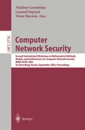 Cover: Computer Network Security - Springer