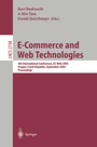 Cover: E-Commerce and Web Technologies - Springer