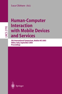 Abbildung von: Human-Computer Interaction with Mobile Devices and Services - Springer