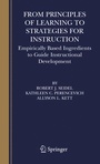 Cover: From Principles of Learning to Strategies for Instruction - Springer
