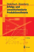 Cover: Erfolgs- und umweltorientierte Produktionstheorie - Springer