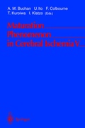 Cover: Maturation Phenomenon in Cerebral Ischemia V - Springer