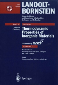 Abbildung von: Pure Substances. Part 4 _ Compounds from HgH_g to ZnTe_g - Springer