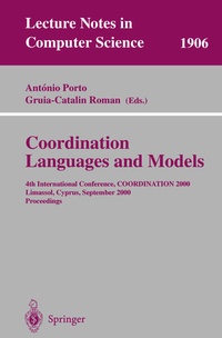 Enlarge image Cover: Coordination Languages and Models - Springer