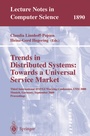 Cover: Trends in Distributed Systems: Towards a Universal Service Market - Springer