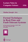Cover: Formal Techniques in Real-Time and Fault-Tolerant Systems - Springer