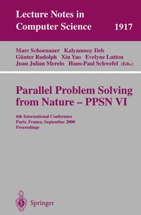 Enlarge image Cover: Parallel Problem Solving from Nature-PPSN VI - Springer