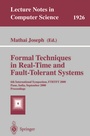 Cover: Formal Techniques in Real-Time and Fault-Tolerant Systems - Springer
