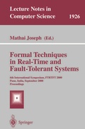 Cover: Formal Techniques in Real-Time and Fault-Tolerant Systems - Springer