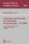 Cover: Principles and Practice of Constraint Programming - CP 2000 - Springer
