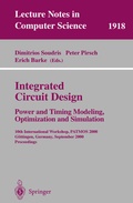 Cover: Integrated Circuit Design: Power and Timing Modeling, Optimization and Simulation - Springer