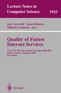 Cover: Quality of Future Internet Services - Springer